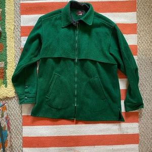 Johnson green wool